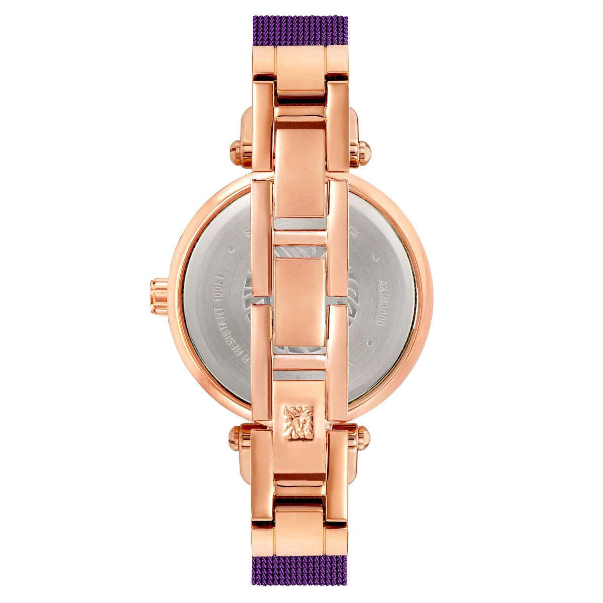 Anne Klein Women's Quartz Watch, Purple Dial - AK-0249