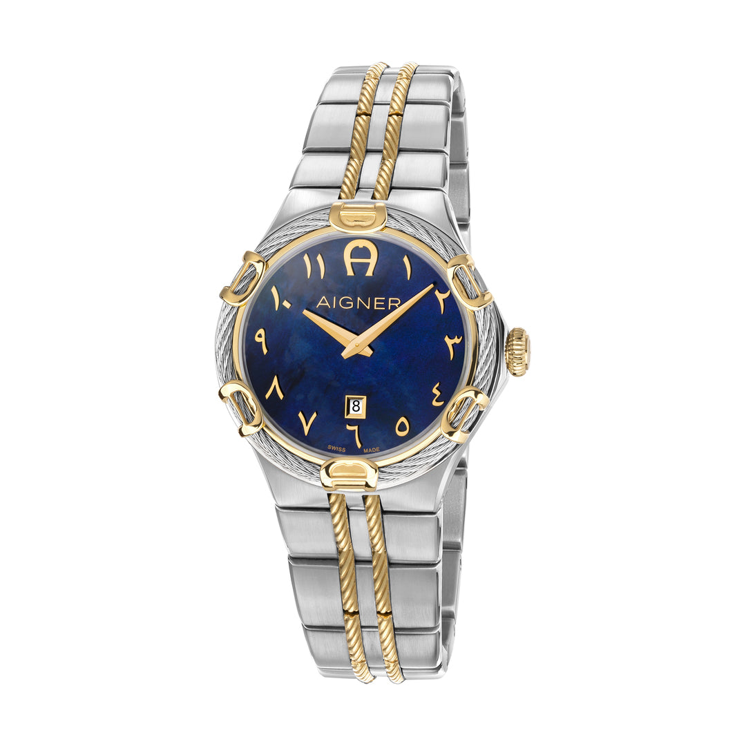 Aigner Women's Quartz Blue Dial Watch - AIG-0183
