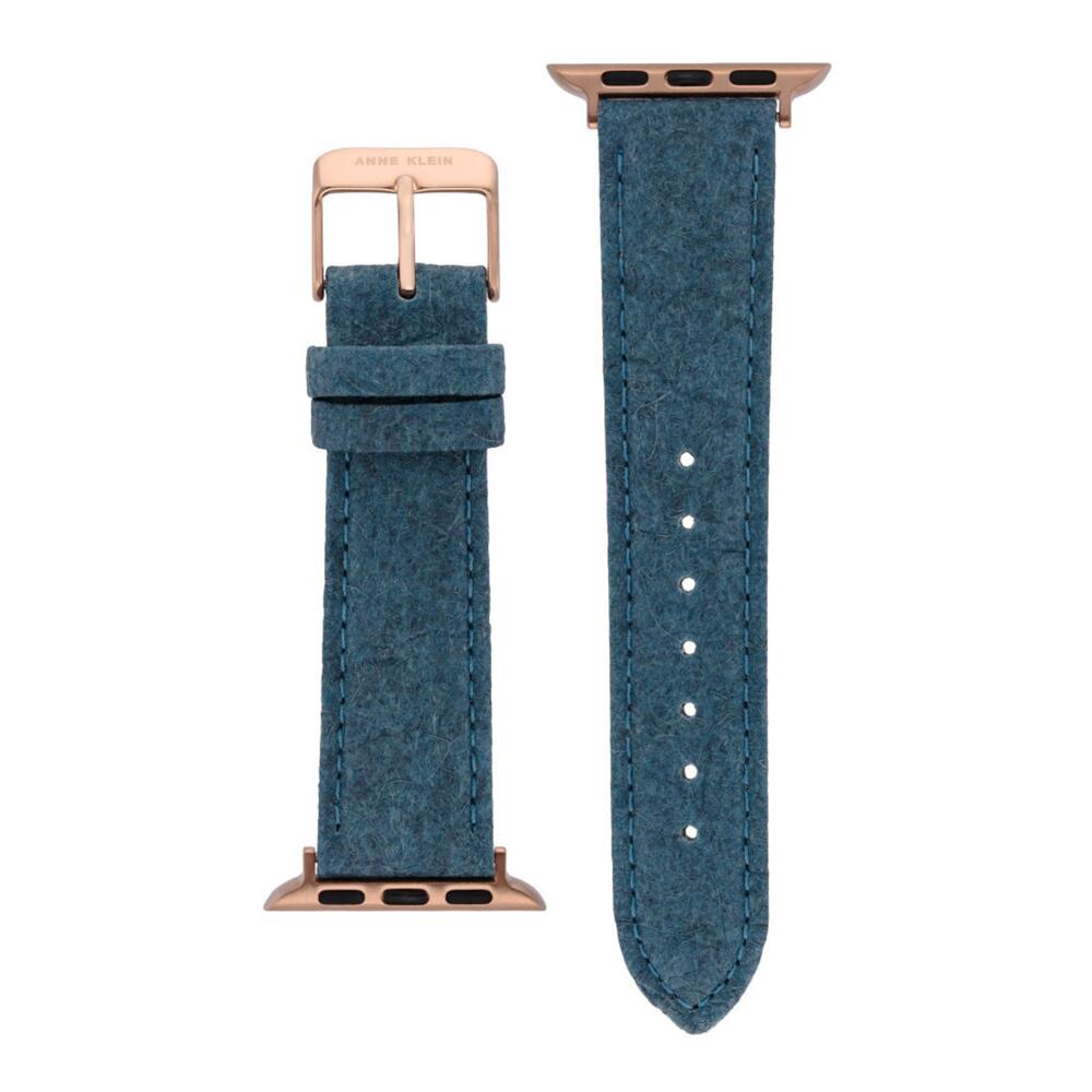 Anne Klein Women's Blue Apple Watch Replacement Band - AAC-A005