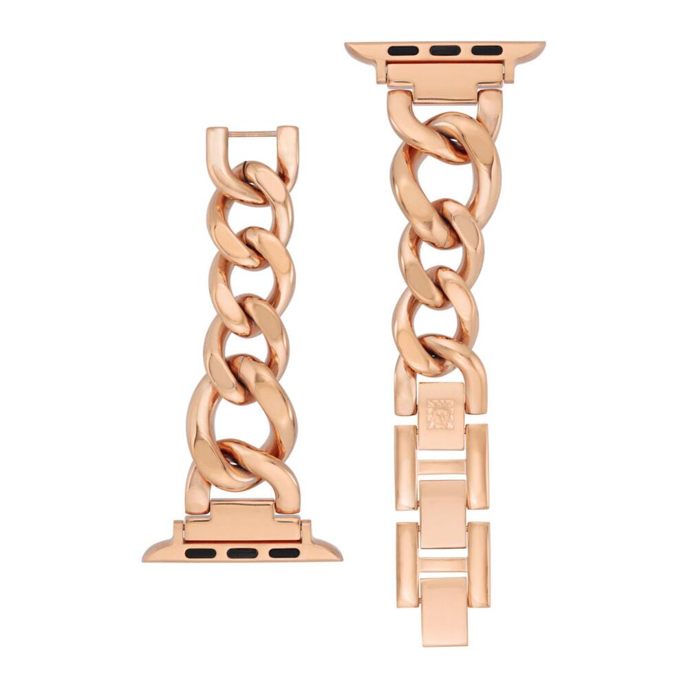 Anne Klein Rose Gold Apple Watch Replacement Band for Women - AAC-A031