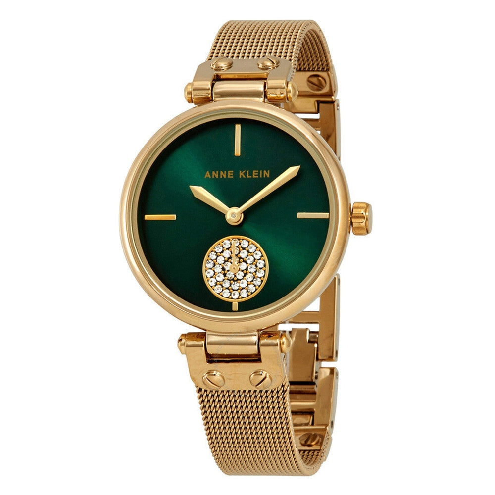 Anne Klein Women's Quartz Green Dial Watch - AK-0026