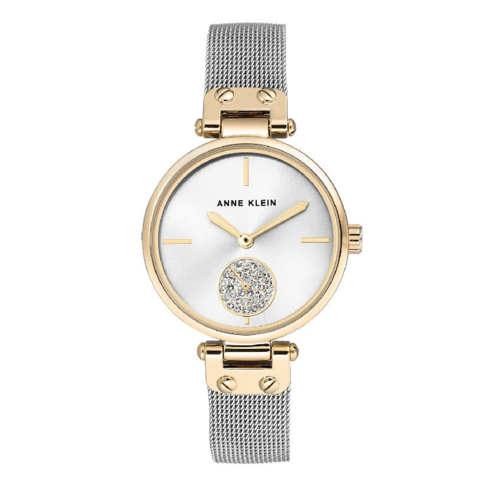 Anne Klein Women's Quartz Watch With Silver Dial - AK-0030