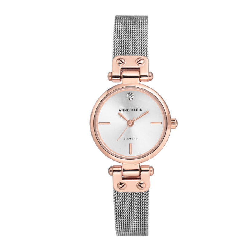 Anne Klein Women's Quartz Watch With Silver White Dial - AK-0093