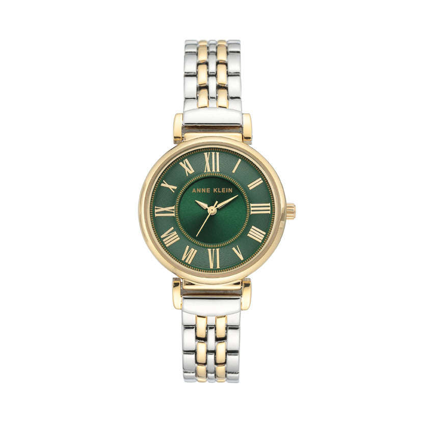 Anne Klein Women's Quartz Green Dial Watch - AK-0168