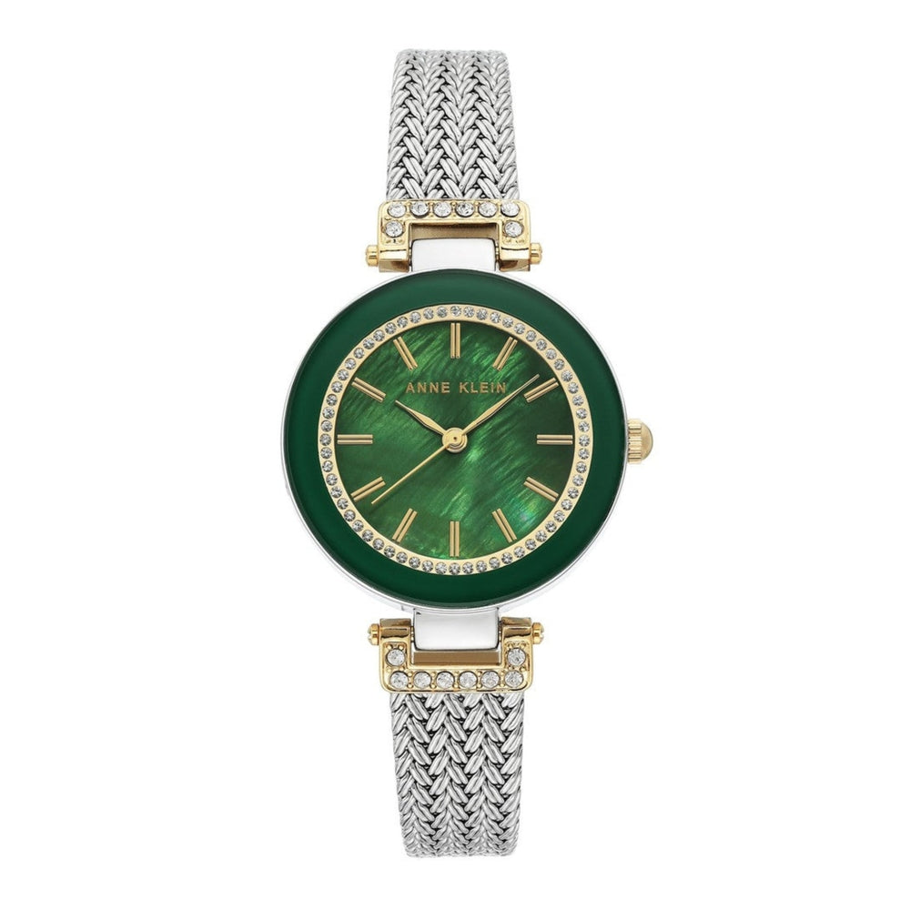Anne Klein Women's Quartz Green Dial Watch - AK-0182