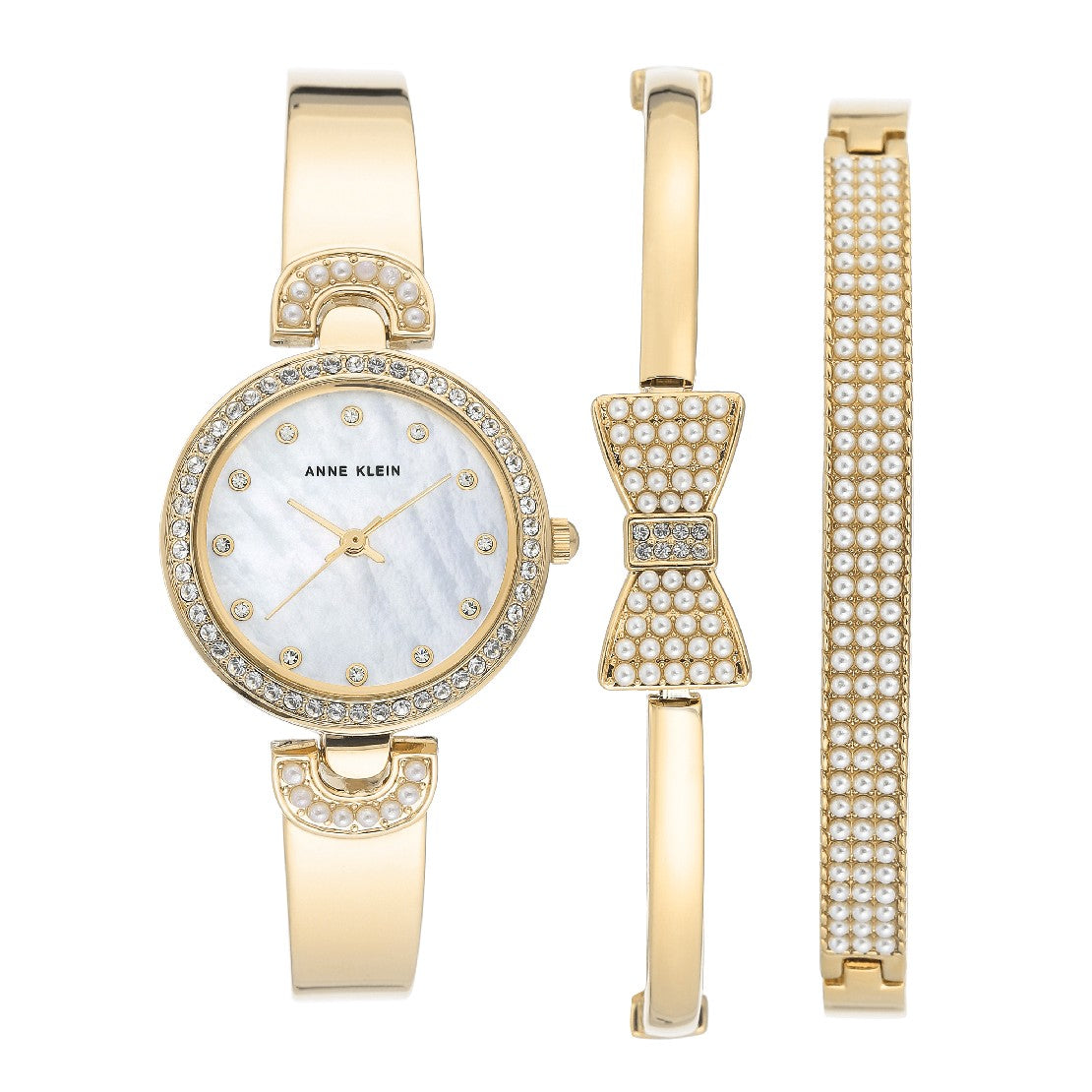 Anne klein pearl outlet watch