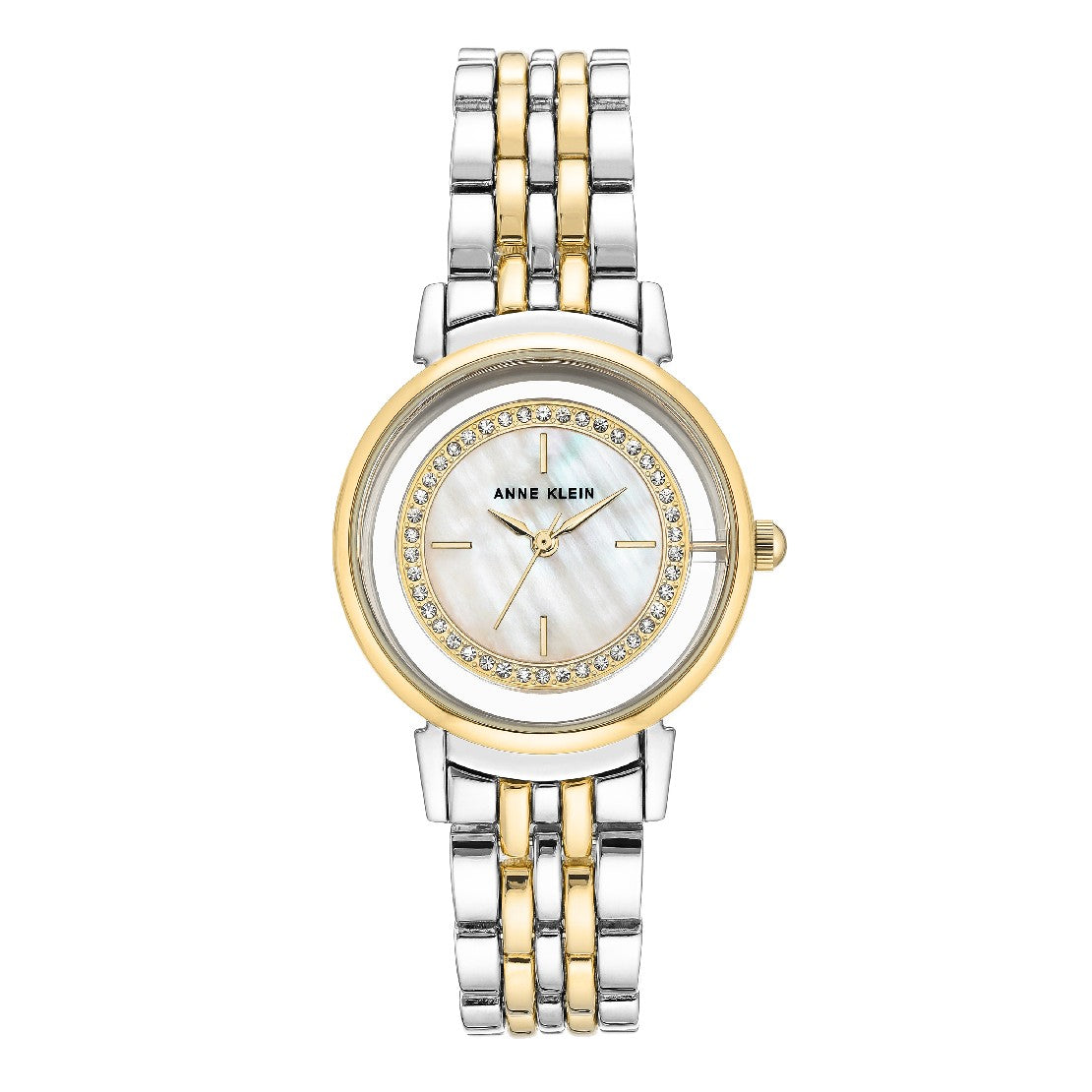 Anne Klein Women's Quartz White Dial Watch - AK-0225