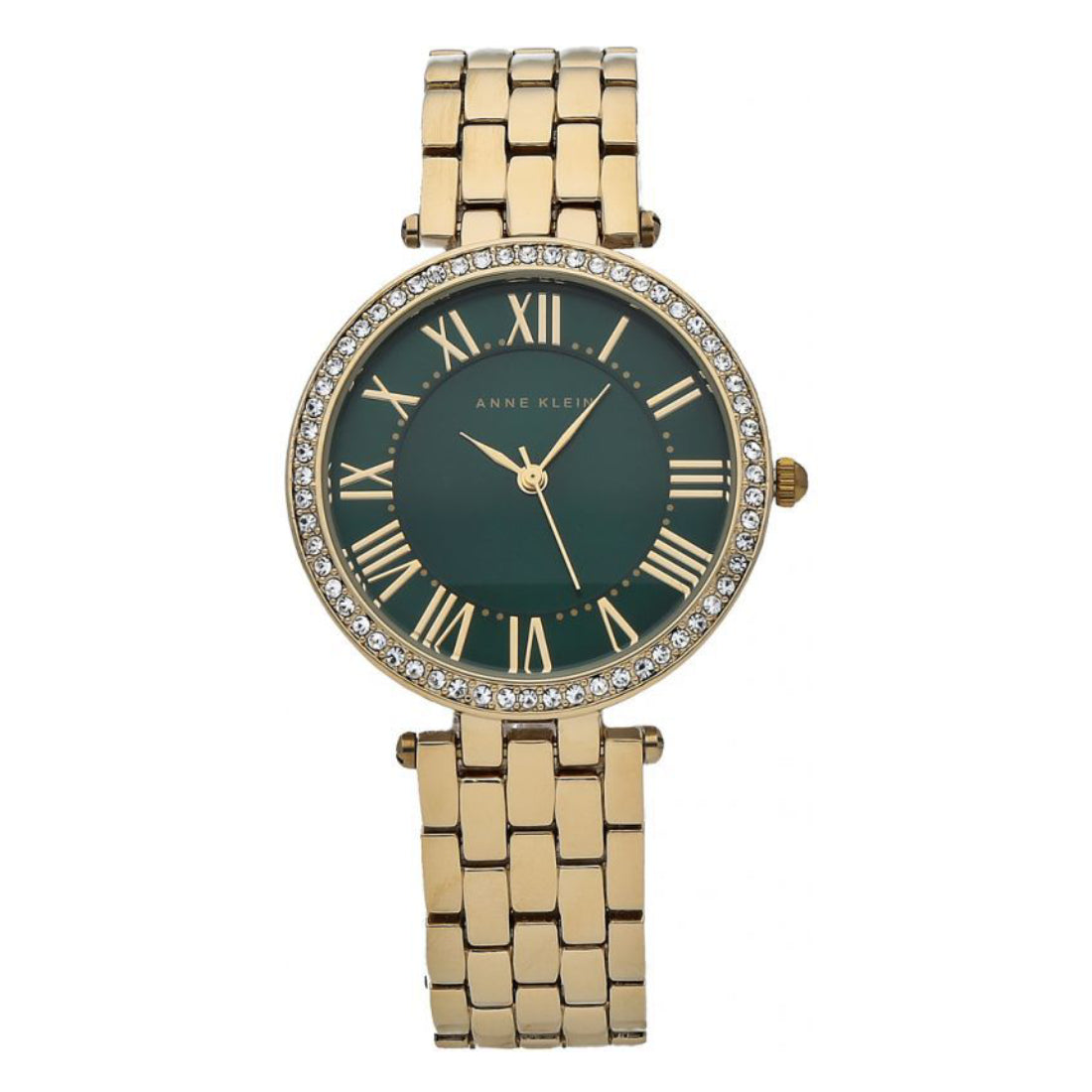 Anne Klein Women's Quartz Green Dial Watch - AK-0241