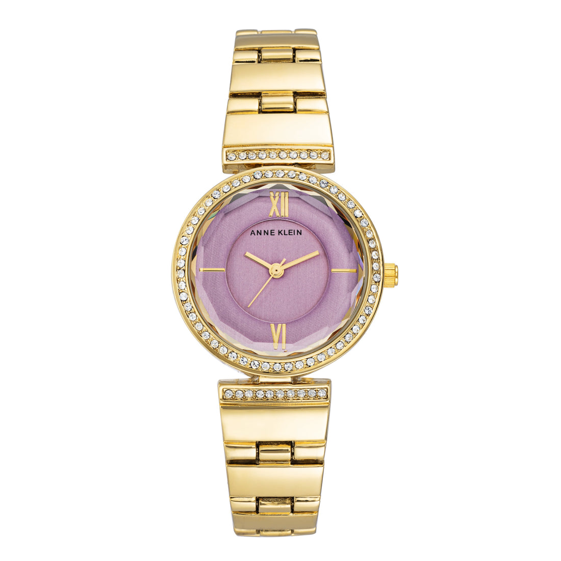 Anne Klein Women's Quartz Watch, Purple Dial - AK-0272