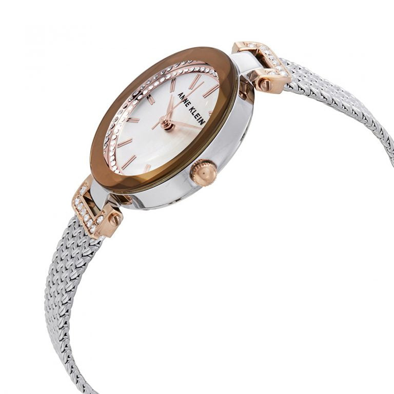 Anne Klein Women's Quartz Watch With Silver Dial - AK-0017