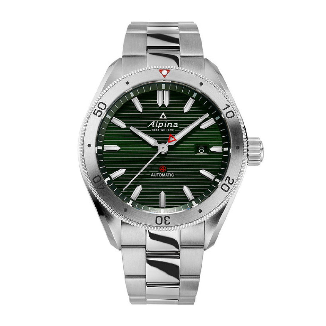 Alpina Men's Automatic Movement Green Dial Watch - ALP-0088