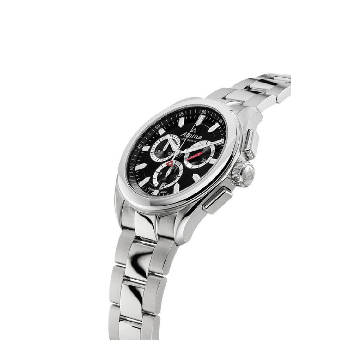 Alpina Men's Black Dial Quartz Watch - ALP-0093