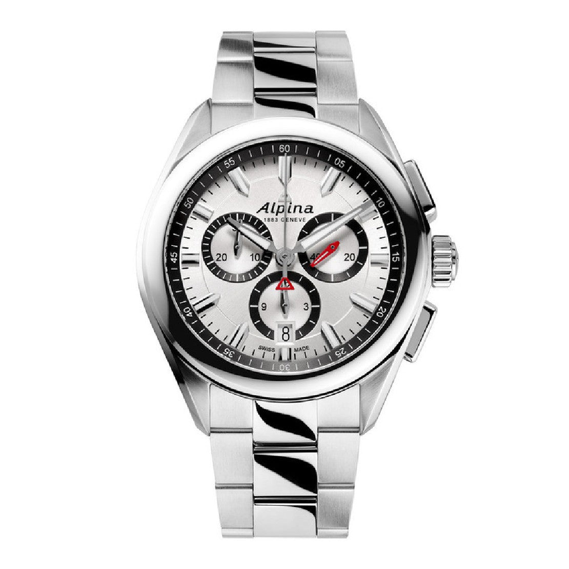 Alpina Men's Quartz Watch, Silver Dial - ALP-0094