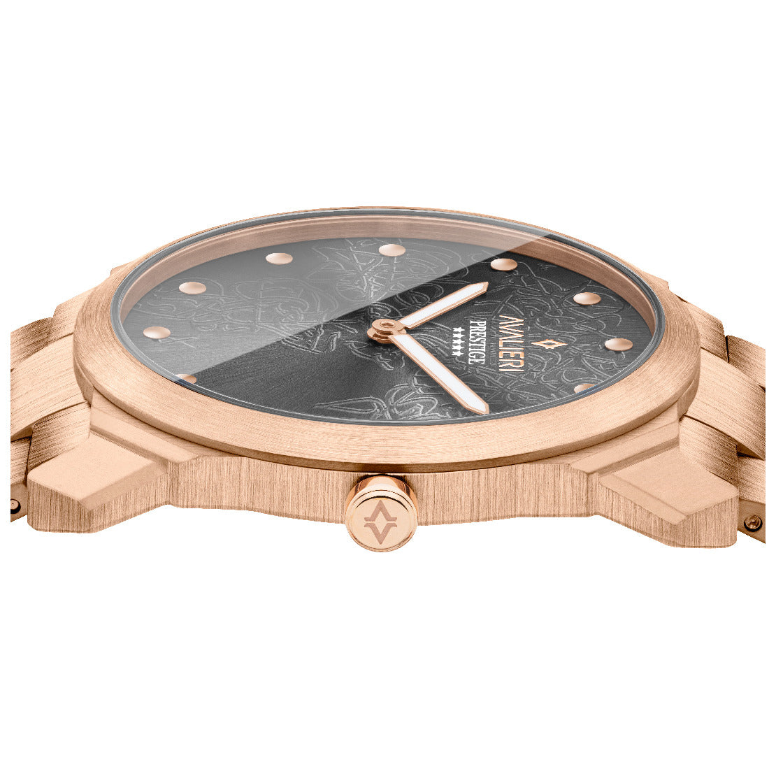 Avalieri Prestige Men's Watch, Swiss Quartz Movement, Gray Dial - AP-0099