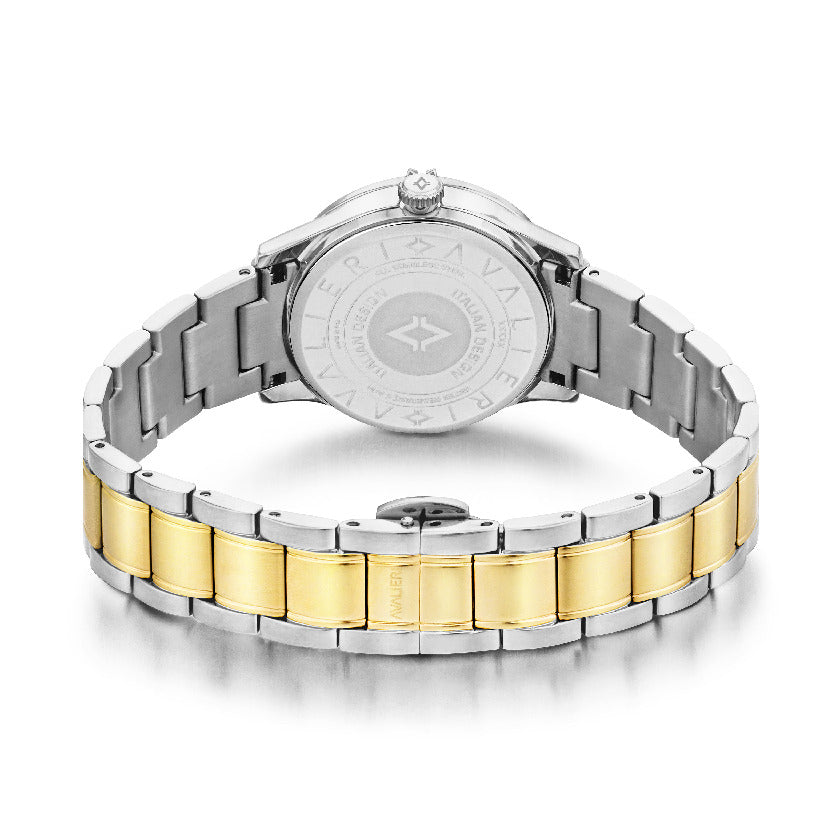 Avalieri Women's Quartz Watch With Silver White Dial - AV-2259B