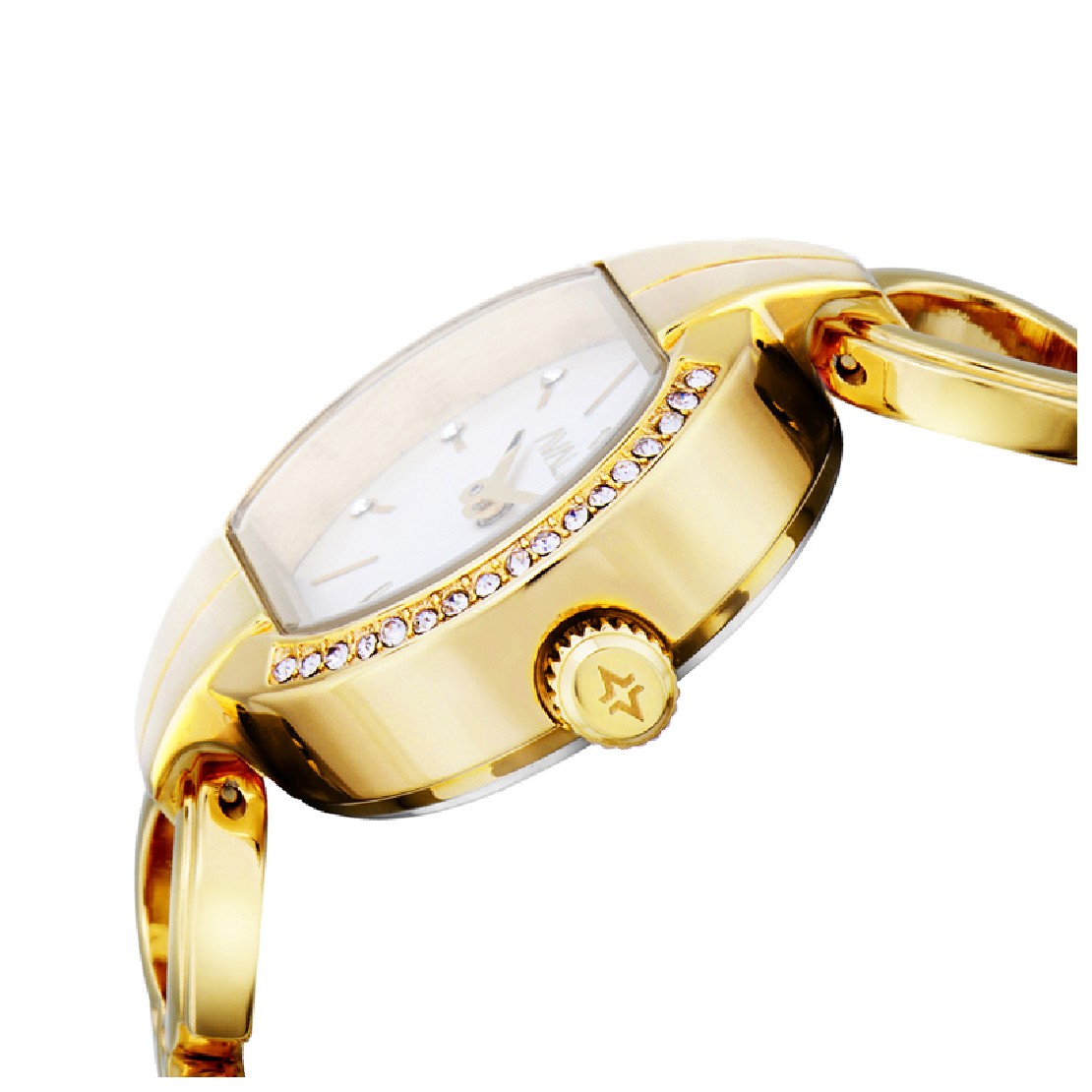 Avalieri Women's Quartz White Dial Watch - AV-2269B