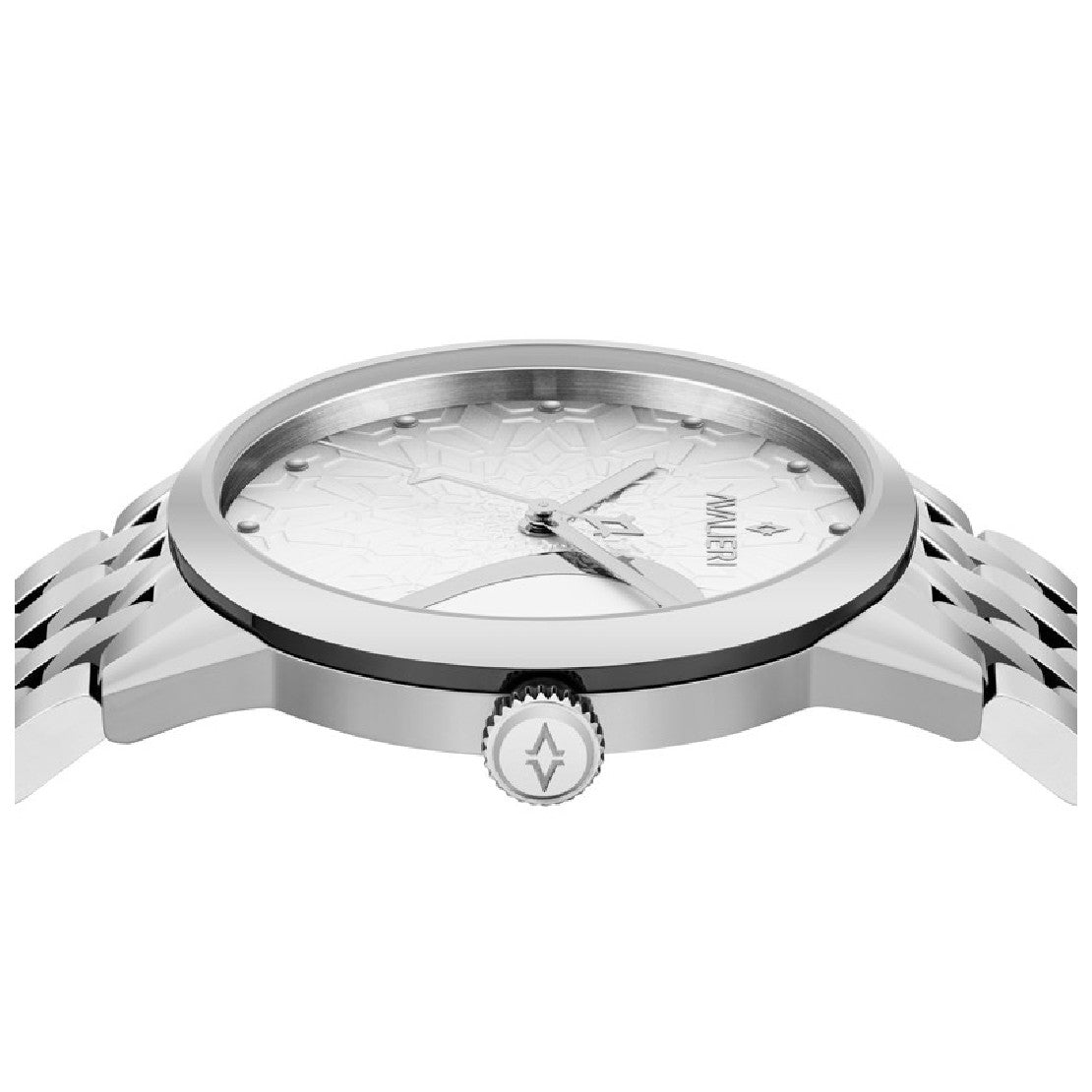 Avalieri Men's Quartz Watch Silver Dial - AV-2313B