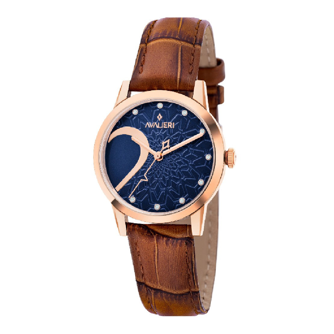 Avalieri Women's Quartz Blue Dial Watch - AV-2320B