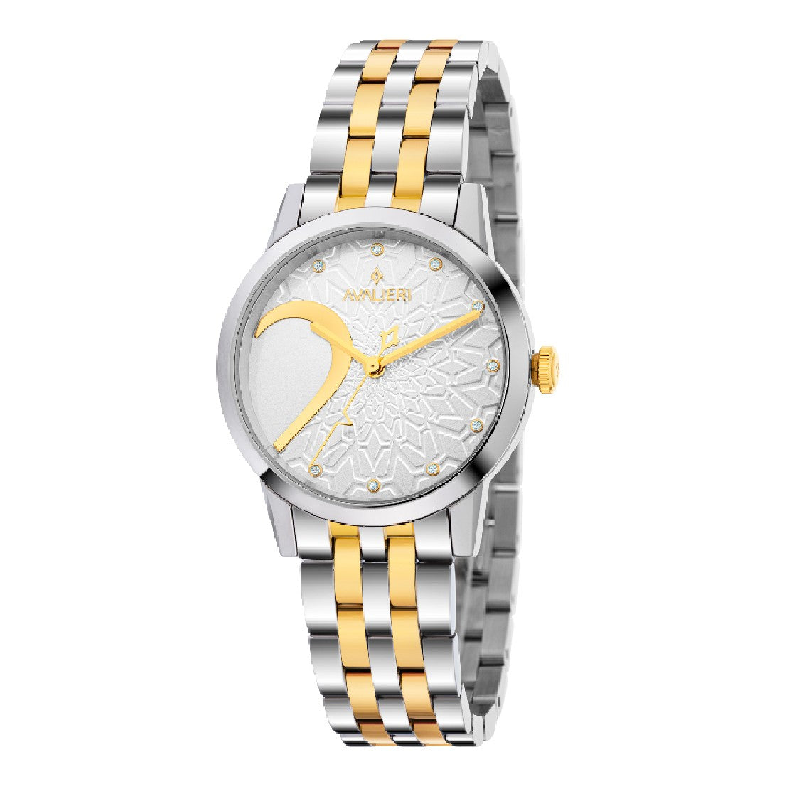 Avalieri Women's Quartz Watch Silver Dial - AV-2322B