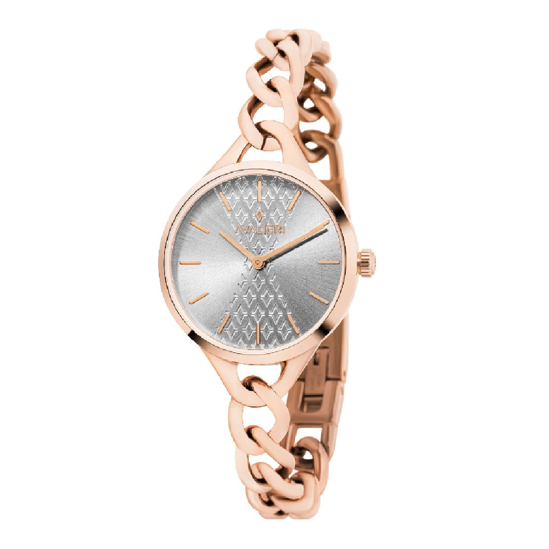 Avalieri Women's Quartz Watch Silver Dial - AV-2335B