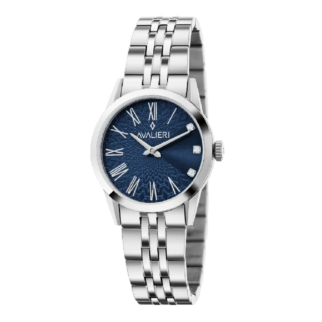 Avalieri Women's Quartz Blue Dial Watch - AV-2354B