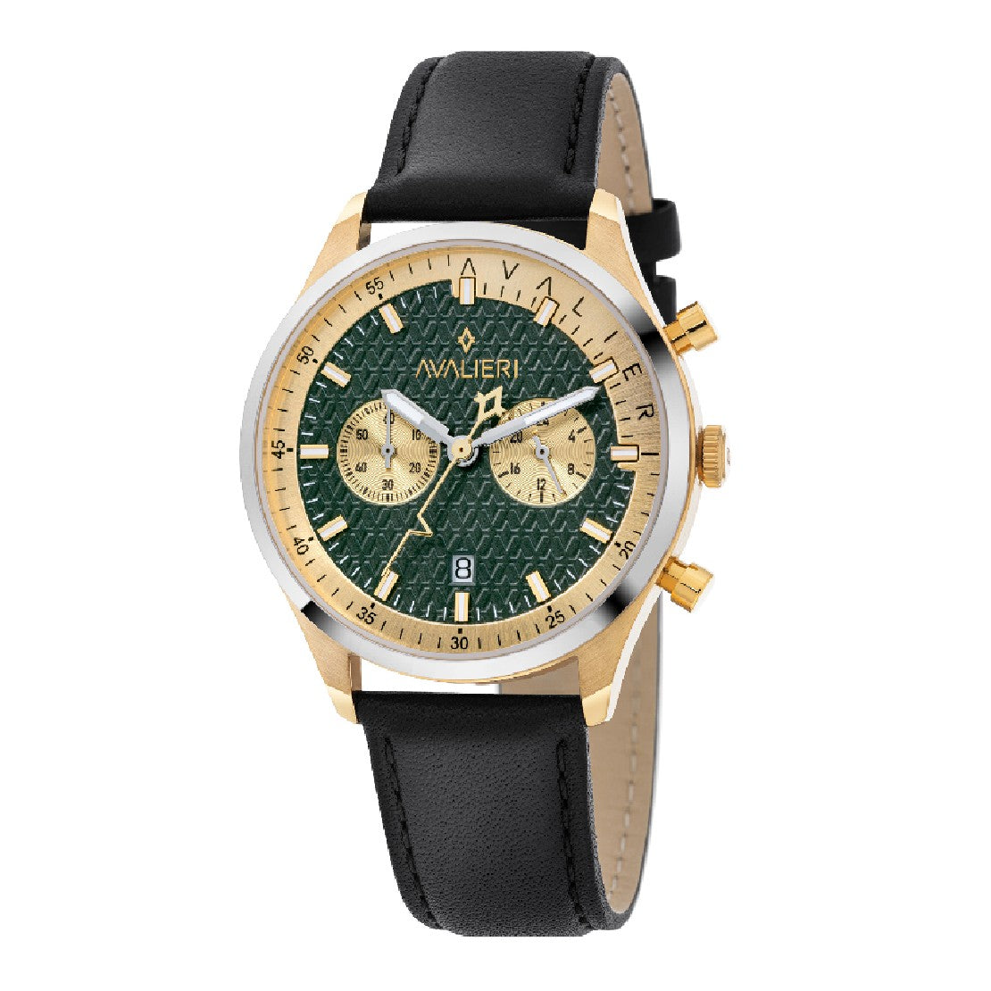 Avalieri Men's Quartz Green Dial Watch - AV-2367B