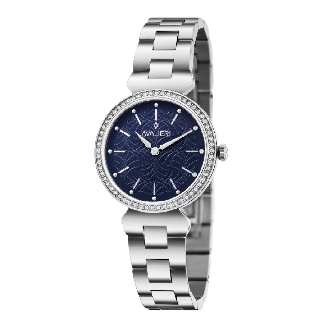 Avalieri Women's Quartz Blue Dial Watch - AV-2406B