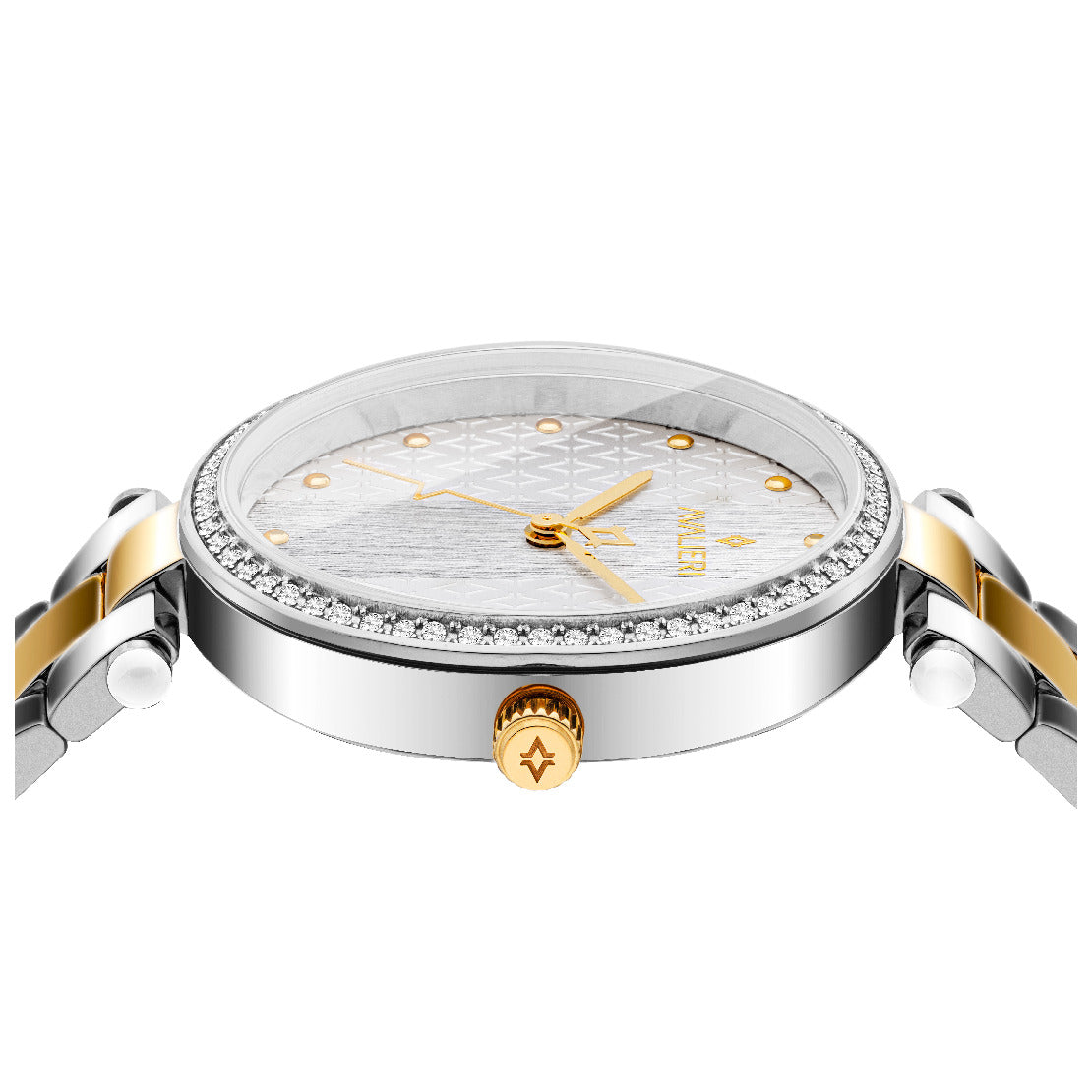 Avalieri Women's Quartz Watch Silver Dial - AV-2449B