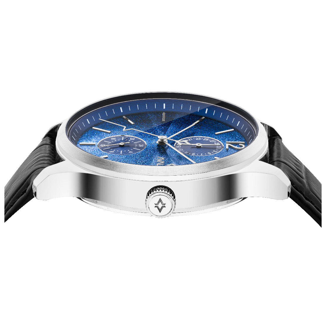 Avalieri Men's Quartz Blue Dial Watch - AV-2470B