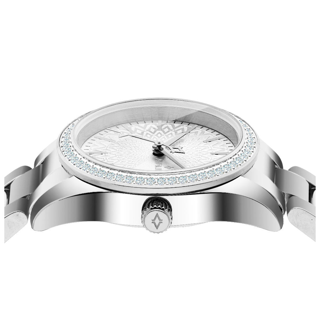 Avalieri Women's Quartz Watch With Silver White Dial - AV-2478B