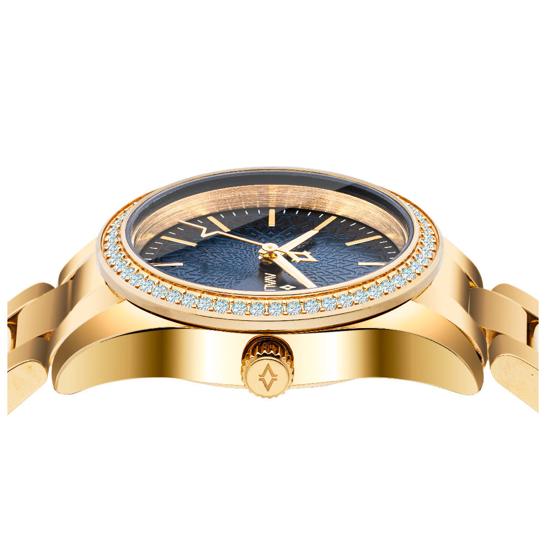 Avalieri Women's Quartz Blue Dial Watch - AV-2483B