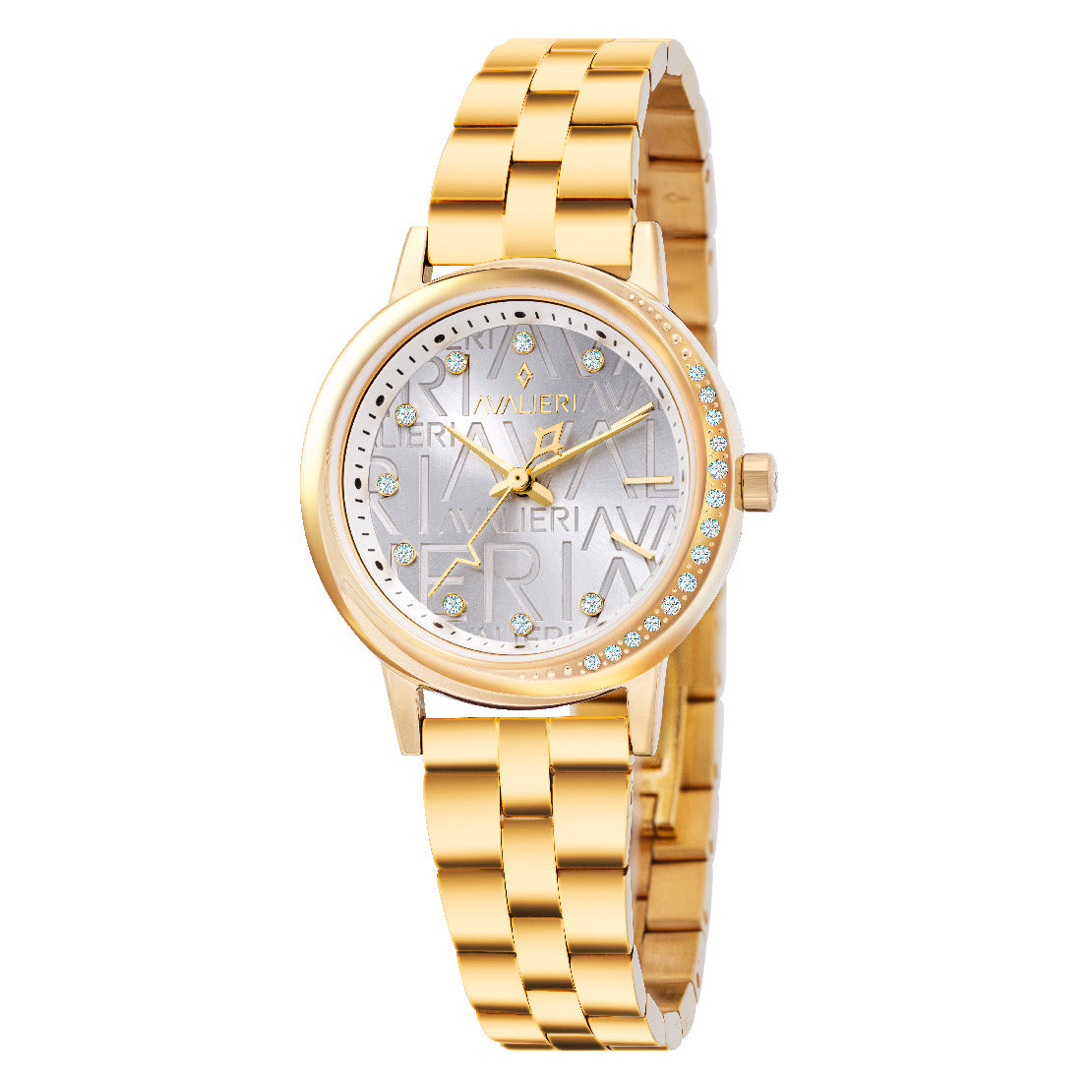 Avalieri Women's Quartz White Dial Watch - AV-2487B