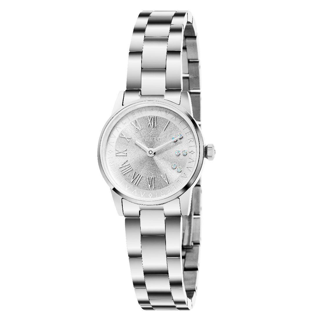 Avalieri Women's Quartz White Dial Watch - AV-2492B