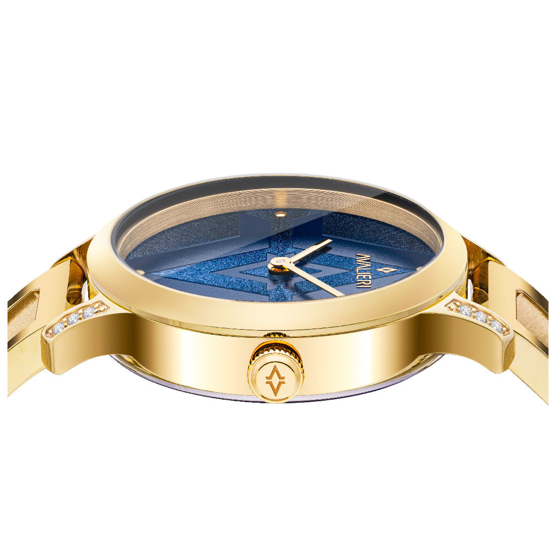 Avalieri Women's Quartz Blue Dial Watch - AV-2505B