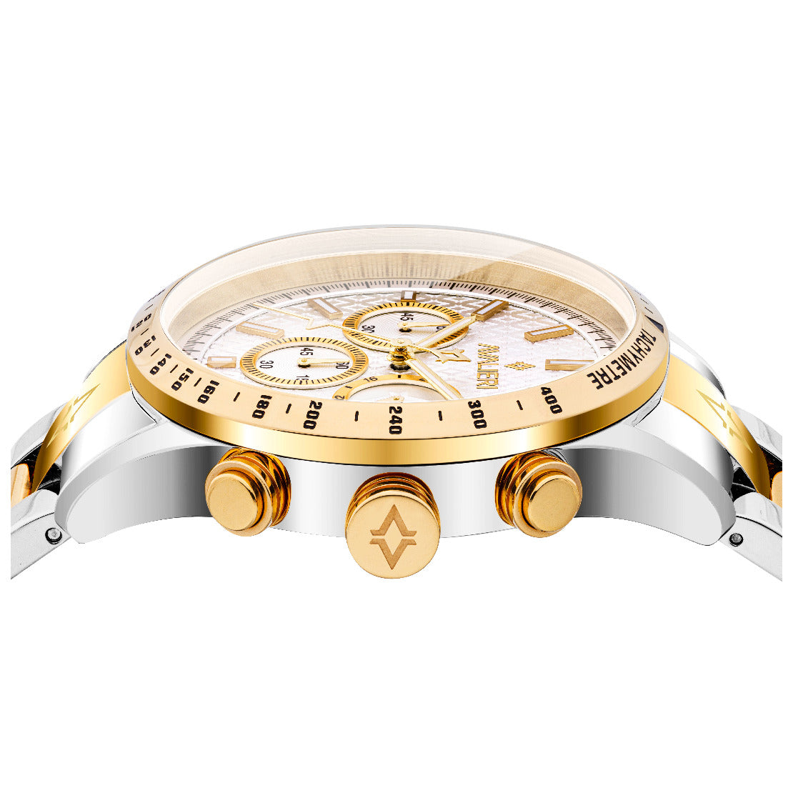 Avalieri Men's Quartz Watch, White Dial - AV-2530B