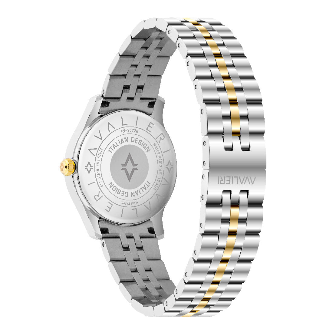 Avalieri Women's Quartz Watch Silver Dial - AV-2572B
