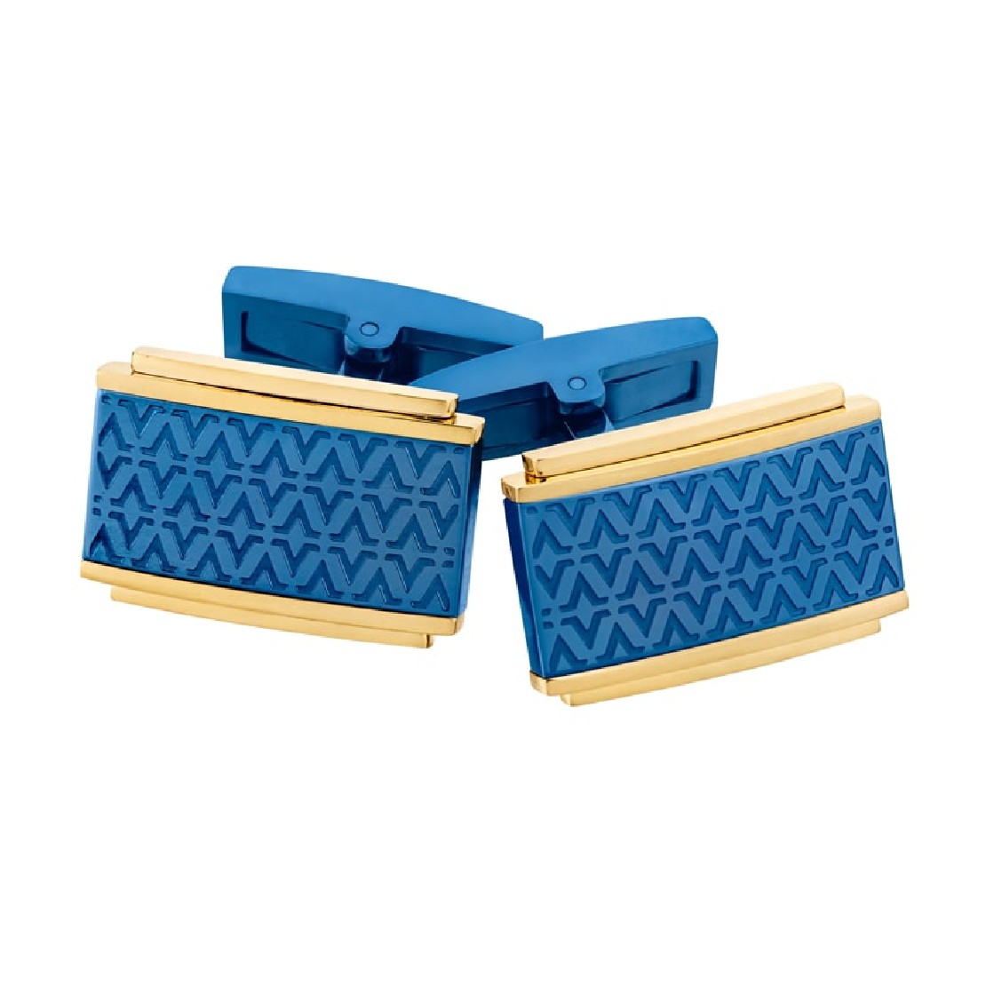 Avalieri Blue and Gold Cufflinks - AVC-0152