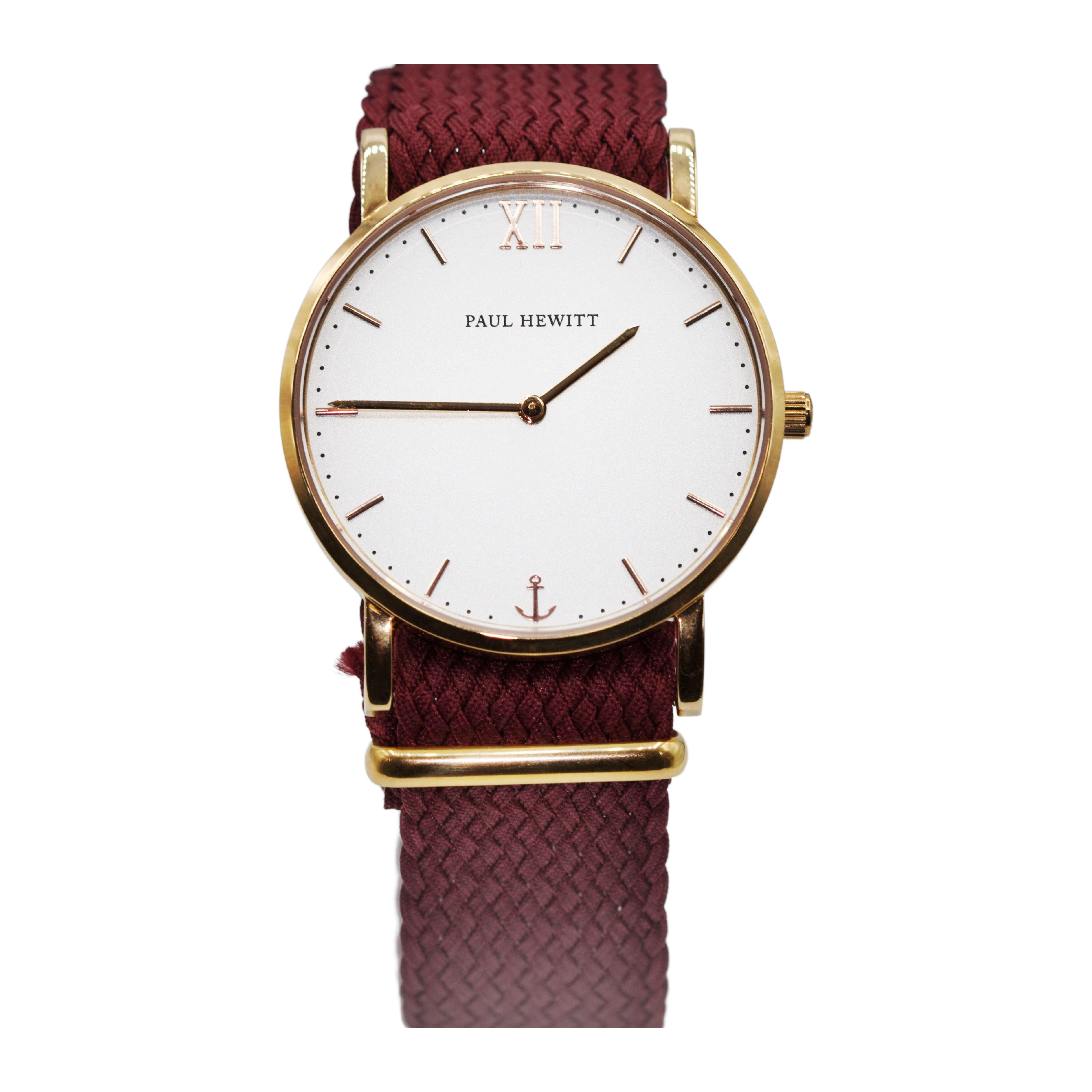 Paul Hewitt Men's and Women's Quartz Watch, White Dial - PH-0129
