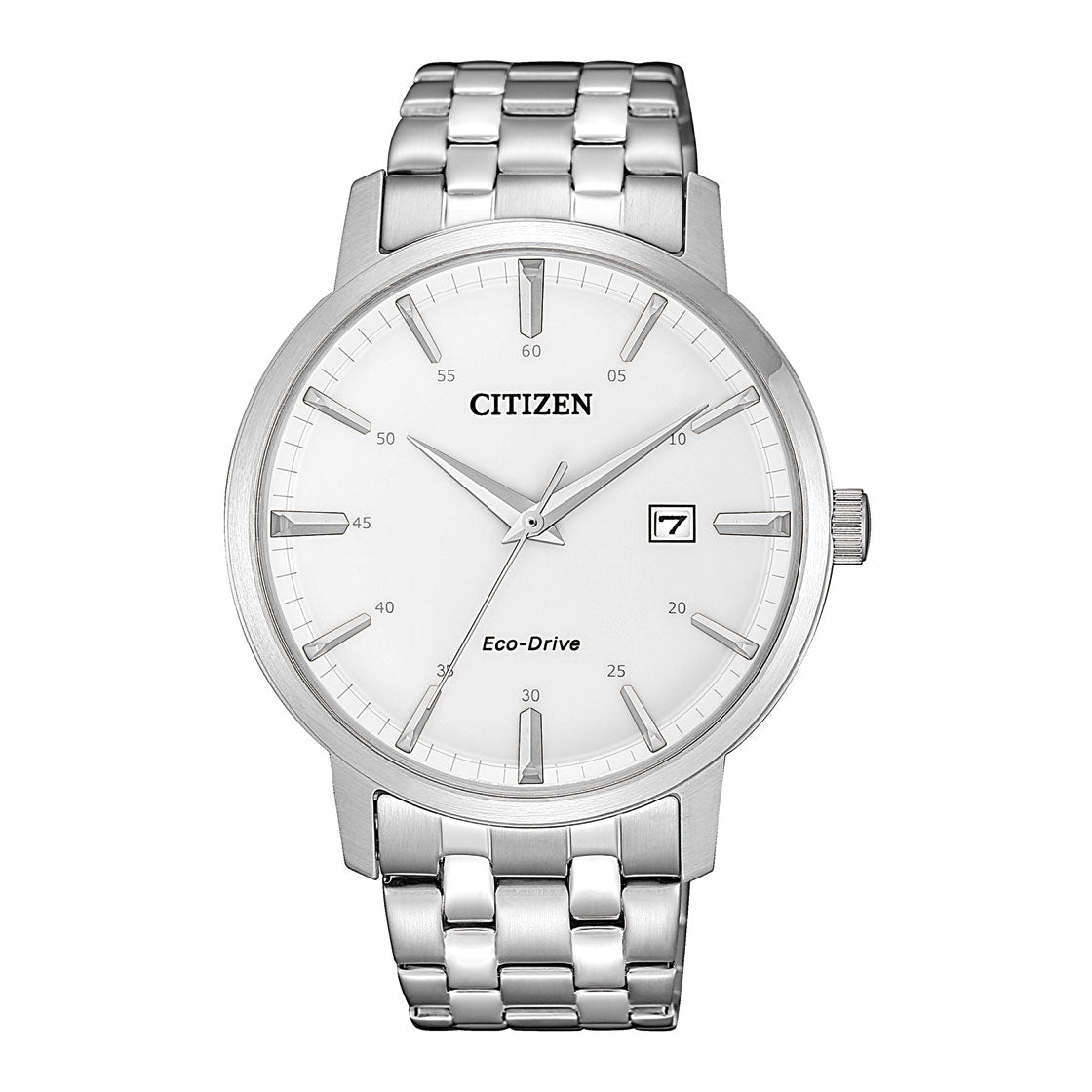 Citizen Men's Optical Powered Movement Silver Dial Watch - BM7460-88H