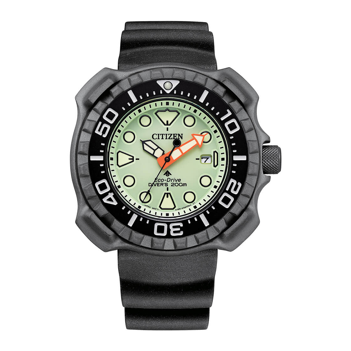 Citizen Men's Watch with Light Powered Movement and Green Dial - BN0227-17X