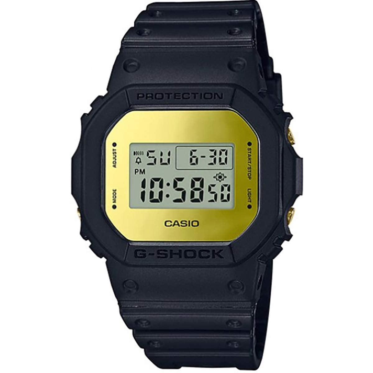 G-Shock Men's Watch, Digital Movement, Gold Dial - CA-0400