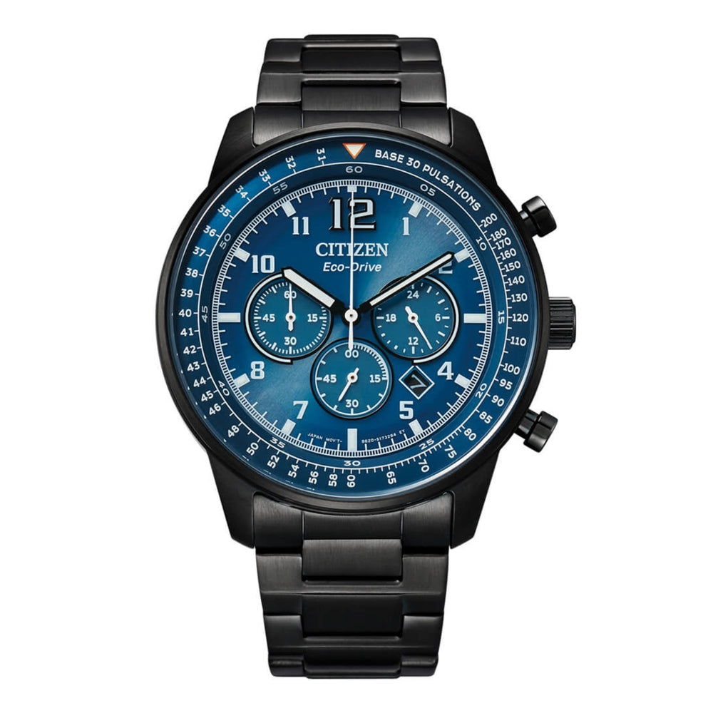 Citizen Men's Watch with Light Powered Movement and Blue Dial - CA4505-80L