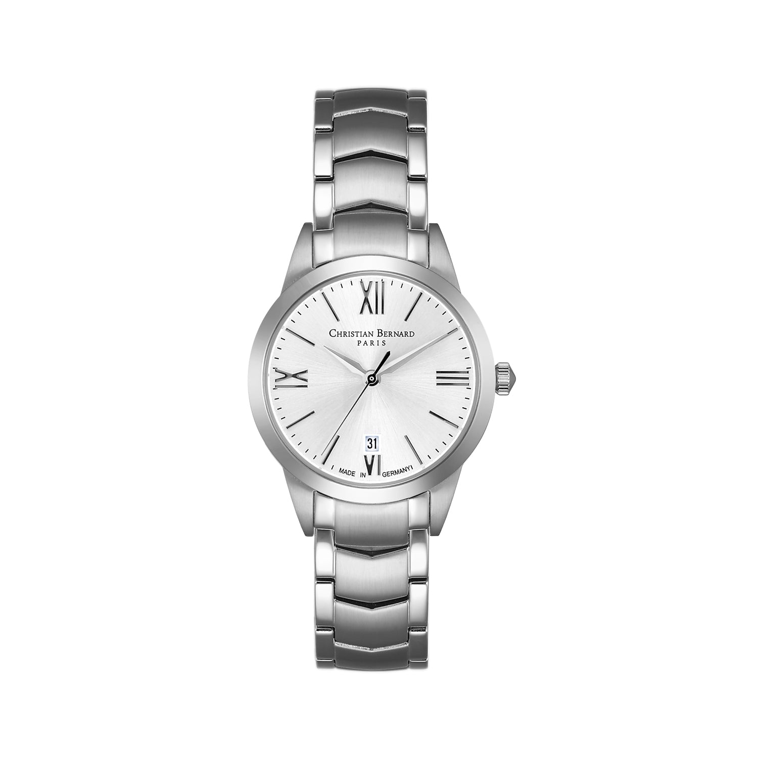 Christian Bernard Men's Quartz Watch Silver Dial - CB-0153