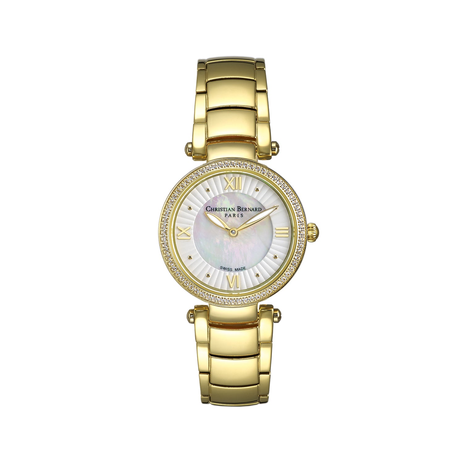 Christian Bernard Women's Quartz Watch Silver Dial - CB-0158