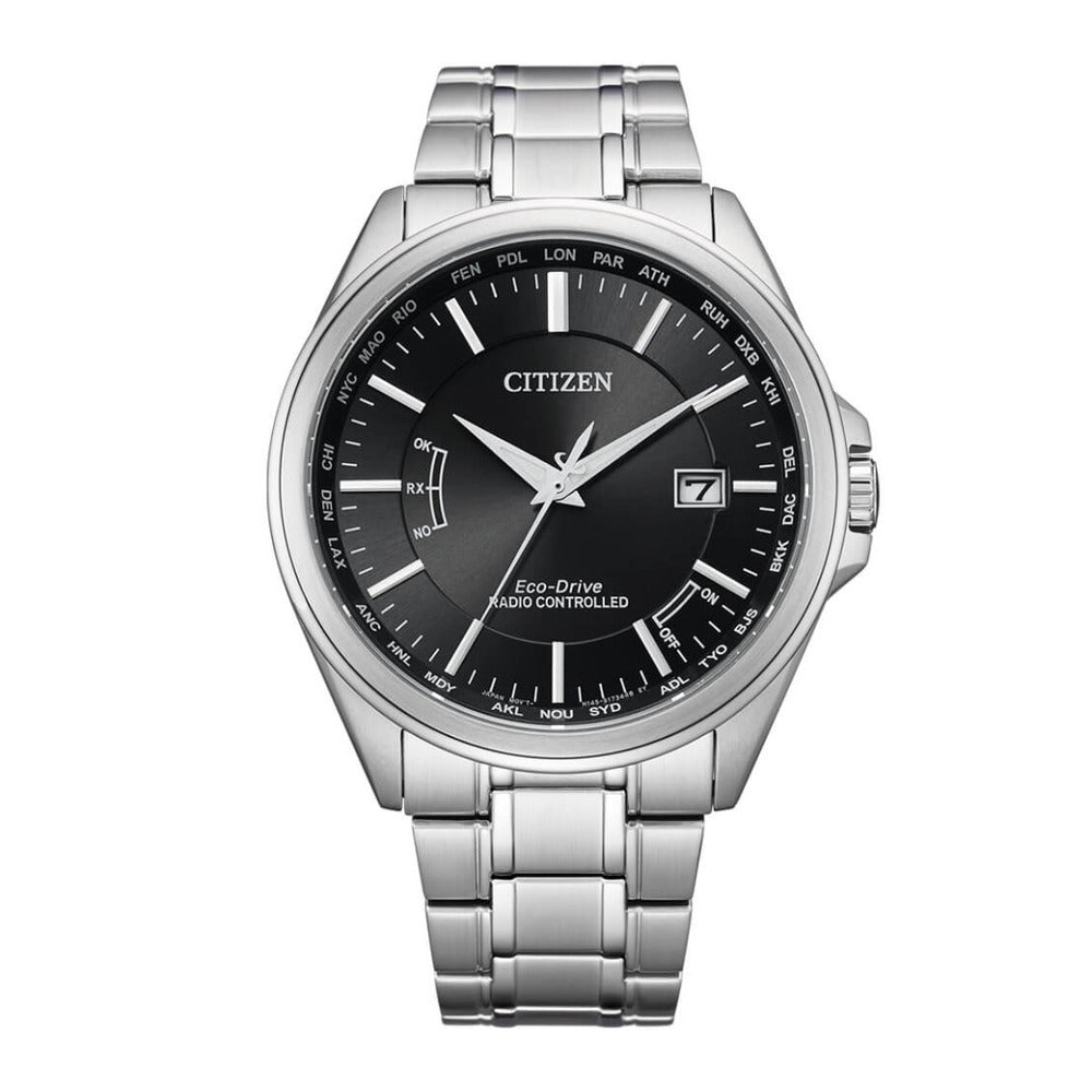 Citizen Men's Watch with Light Powered Movement and Black Dial - CB0250-84E