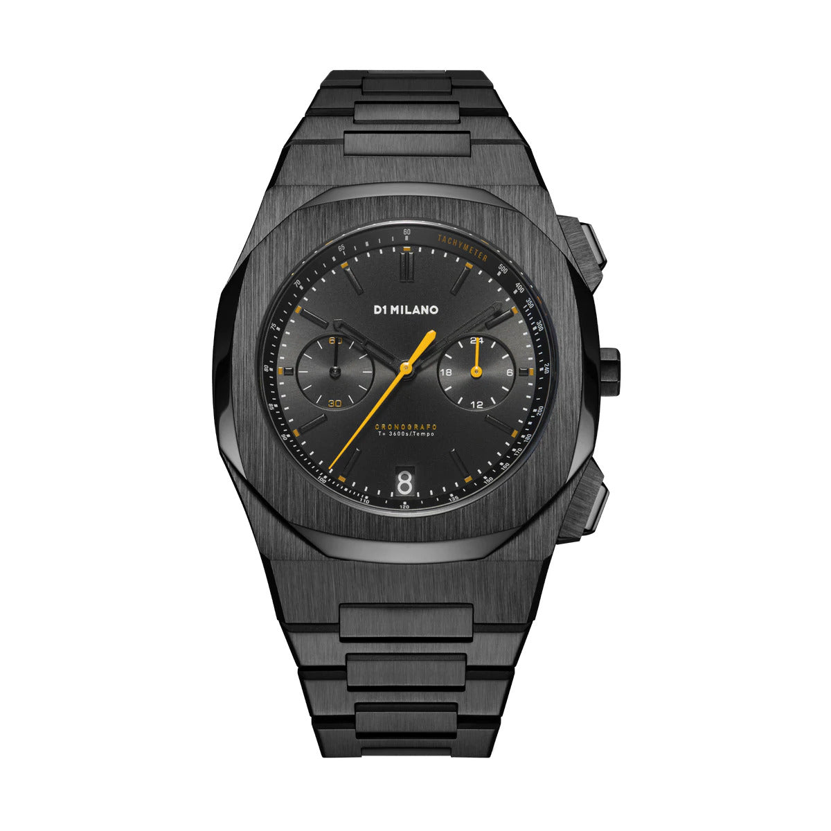 D1 Milano Men's Quartz Watch, Black Dial - ML-0238