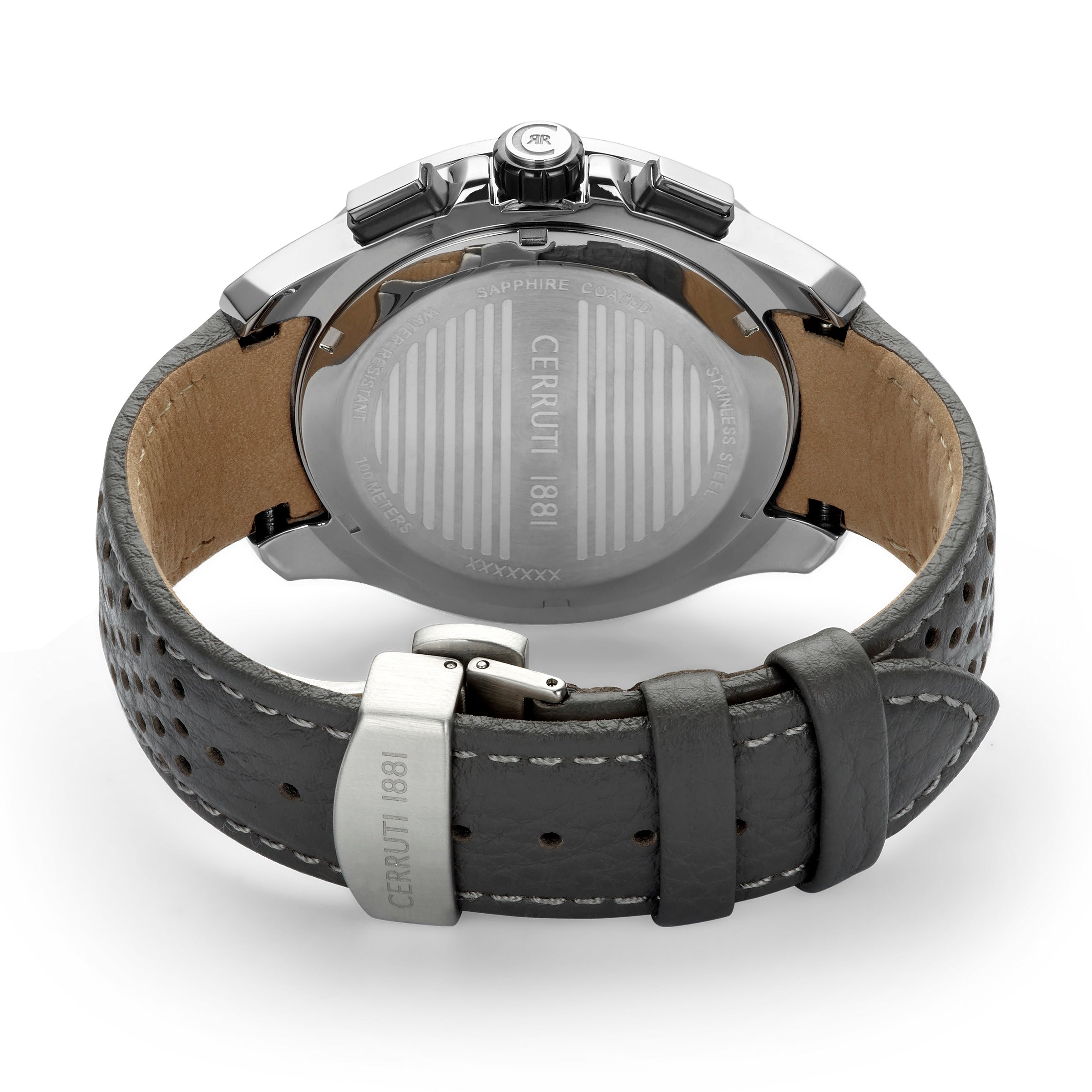 Cerruti Men's Quartz Watch, Silver Dial - CER-0451