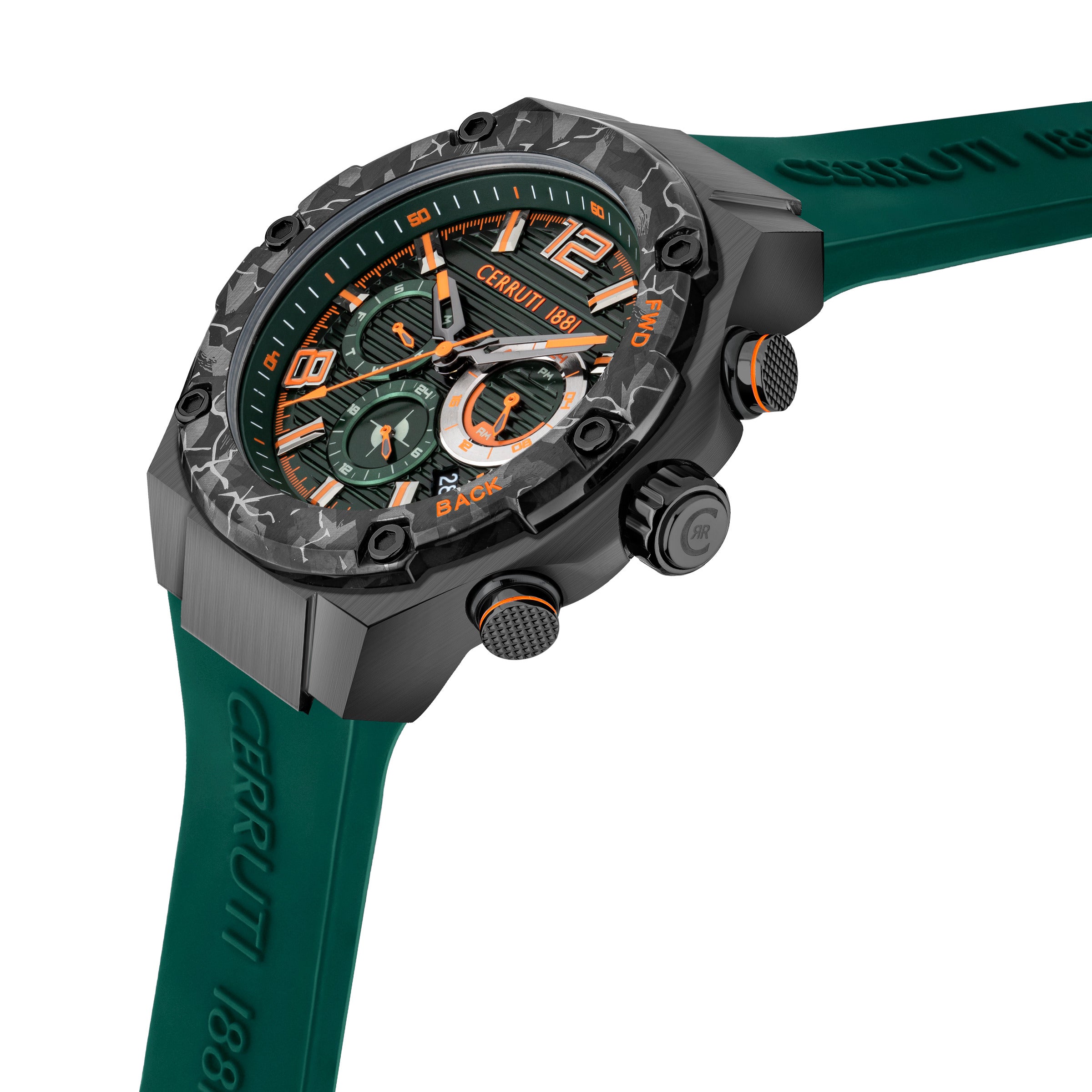Cerruti Men's Quartz Green Dial Watch - CER-0430