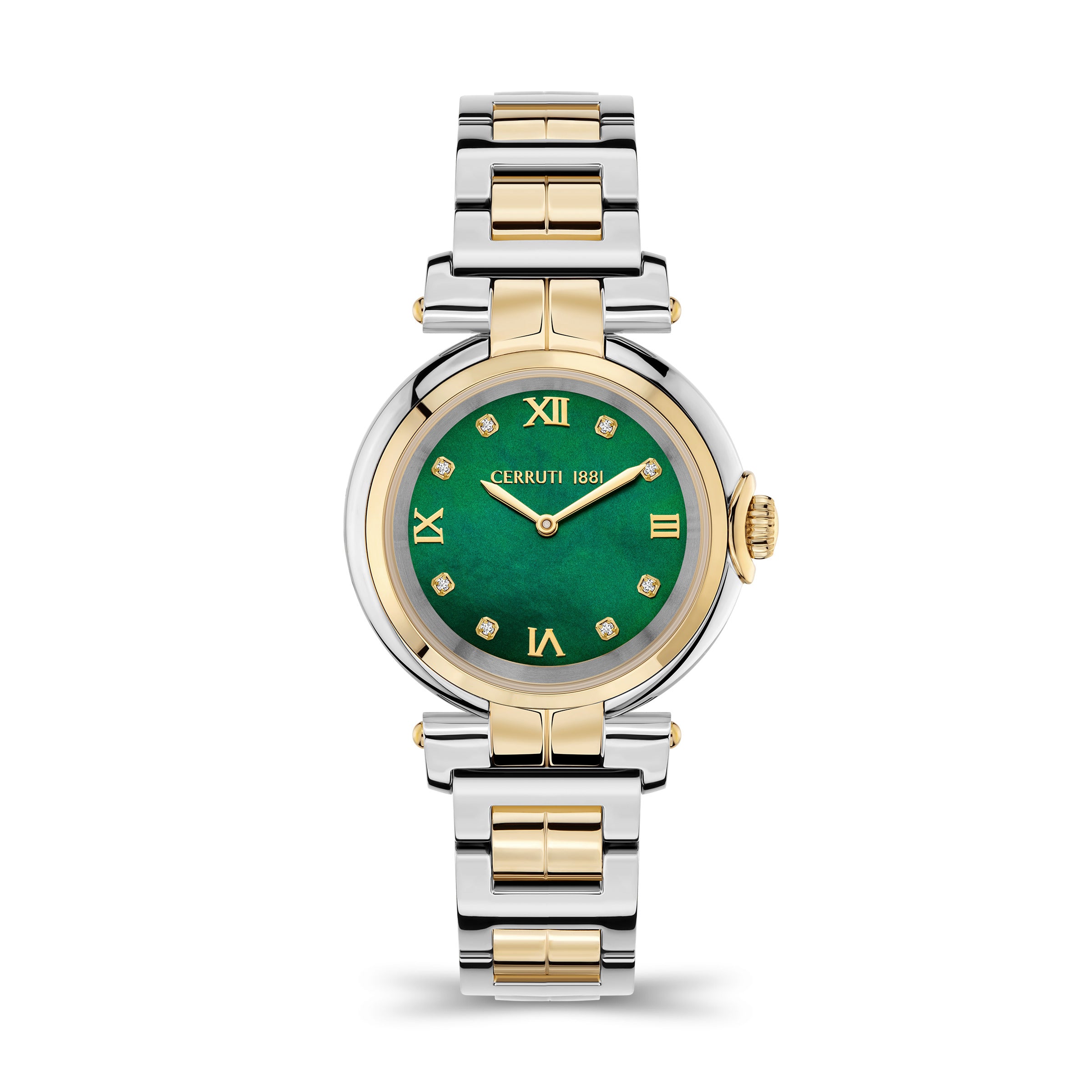 Cerruti Women's Quartz Green Dial Watch - CER-0466