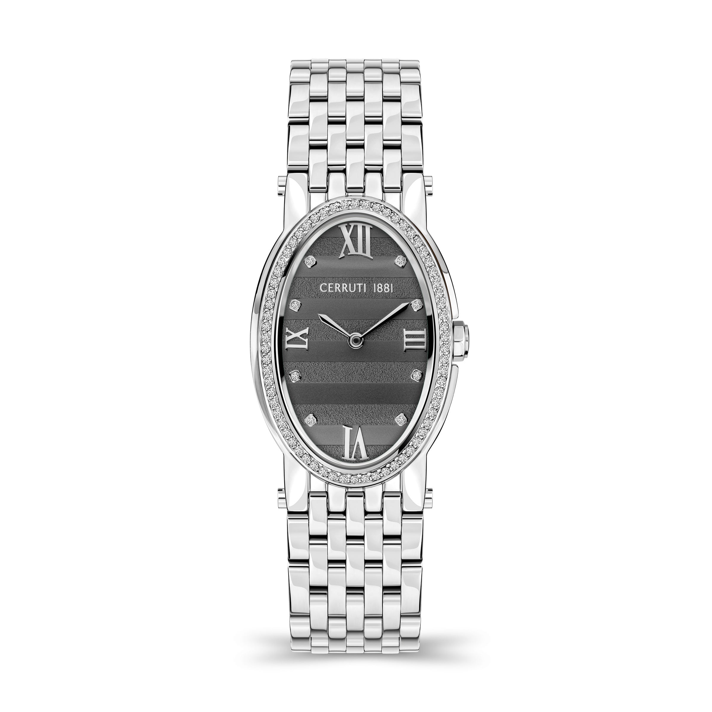 Cerruti Women's Quartz Gray Dial Watch - CER-0438